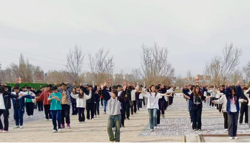 与阳光共舞，与健康同行！|永利官网课间操活动